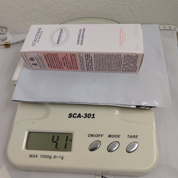 L'OCCITANE Reine Blanche Glow-Revealing Exfoliating Mask 75ML NIB - Picture 6 of 6